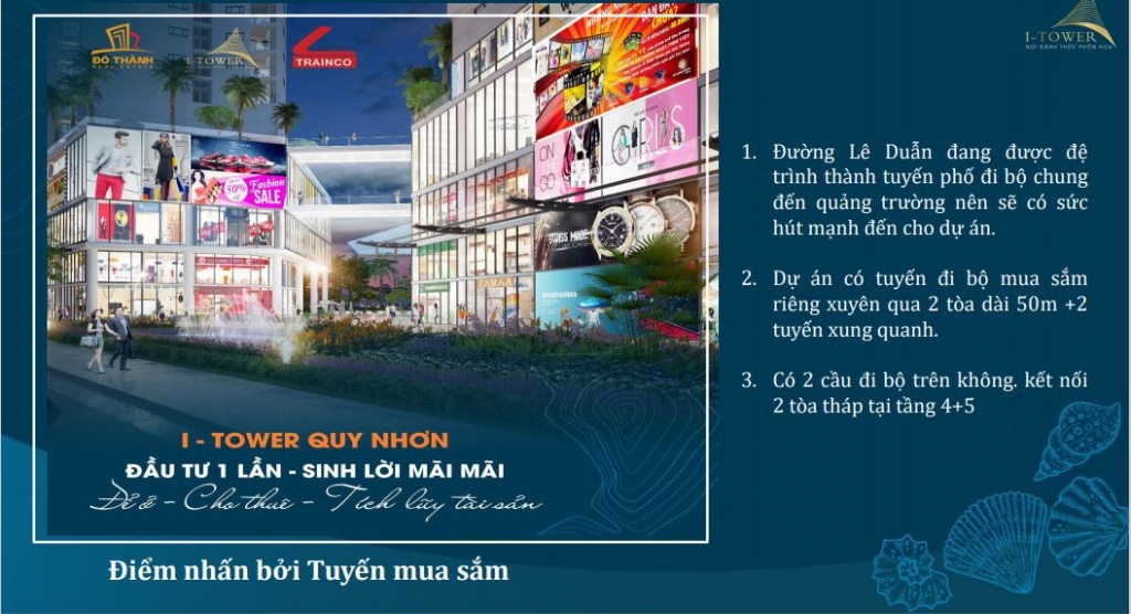 Phố đi bộ I Tower Quy Nhơn