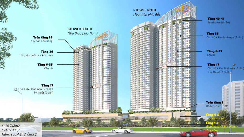 Phối cảnh I Tower Quy Nhơn