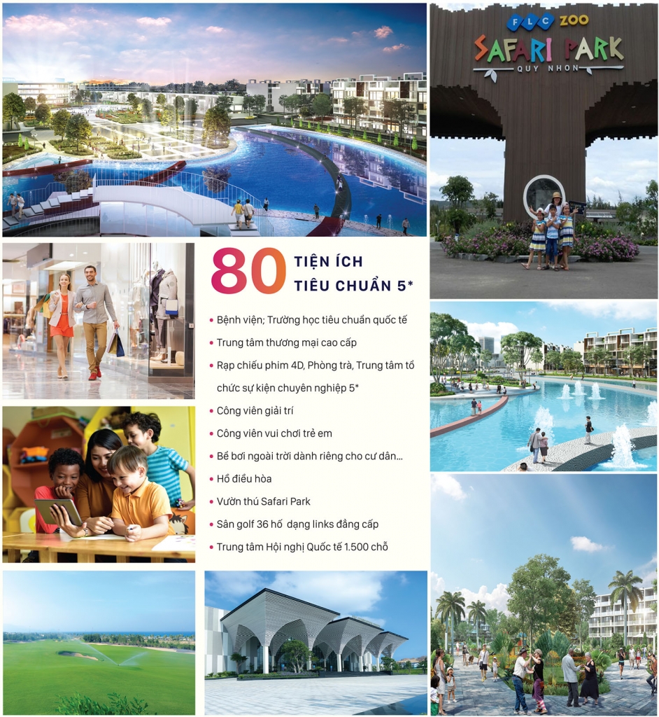 Tiện ích FLC Canava Quy Nhơn