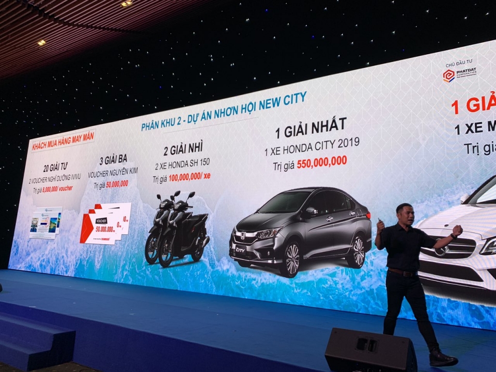 Giải thưởng đất nền phân khu 2 Nhơn Hội